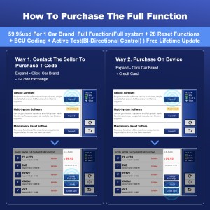 MUCAR CDE900 PRO T-CODE 1 SELECTED CAR BRAND FULL FUNCTIONS